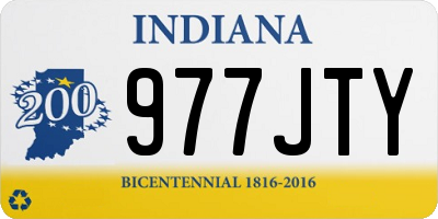 IN license plate 977JTY