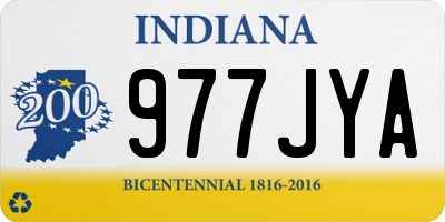 IN license plate 977JYA