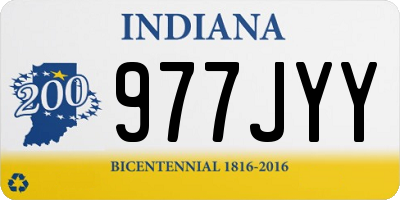 IN license plate 977JYY