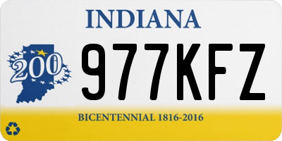 IN license plate 977KFZ