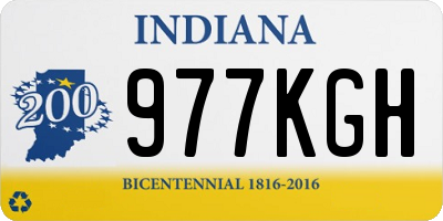 IN license plate 977KGH