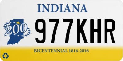 IN license plate 977KHR