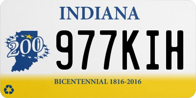 IN license plate 977KIH