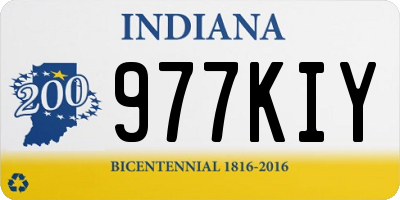 IN license plate 977KIY