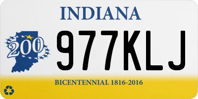 IN license plate 977KLJ