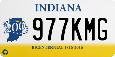 IN license plate 977KMG