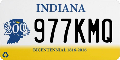IN license plate 977KMQ