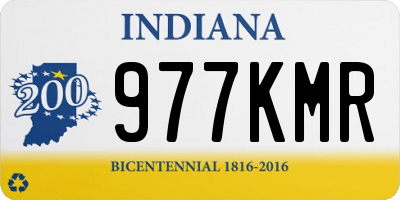 IN license plate 977KMR