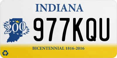 IN license plate 977KQU