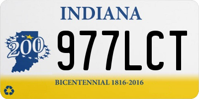 IN license plate 977LCT