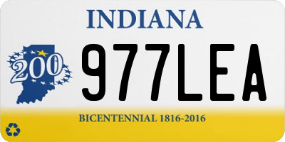 IN license plate 977LEA