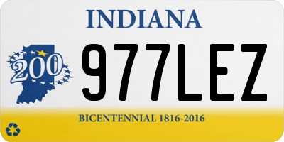 IN license plate 977LEZ