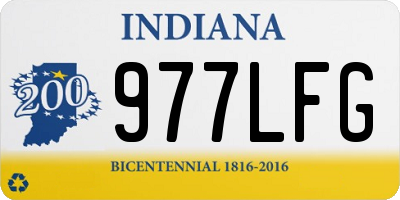 IN license plate 977LFG