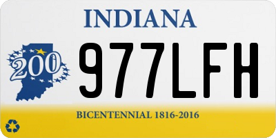 IN license plate 977LFH