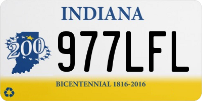 IN license plate 977LFL