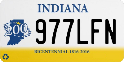 IN license plate 977LFN