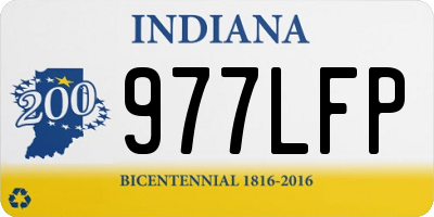 IN license plate 977LFP