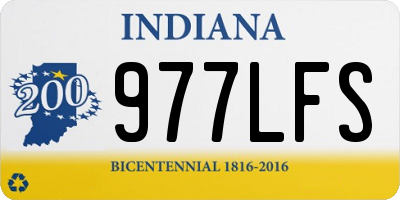 IN license plate 977LFS