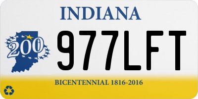 IN license plate 977LFT
