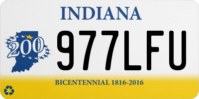 IN license plate 977LFU