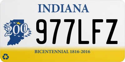 IN license plate 977LFZ