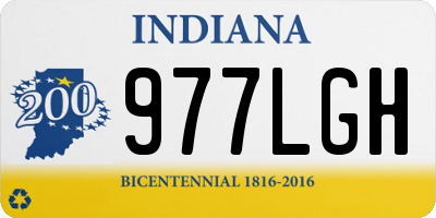 IN license plate 977LGH