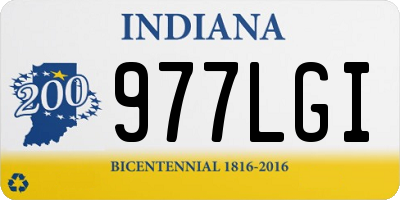 IN license plate 977LGI