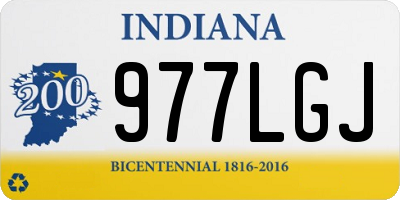 IN license plate 977LGJ