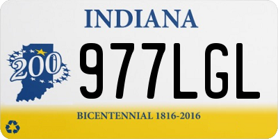 IN license plate 977LGL