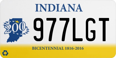 IN license plate 977LGT