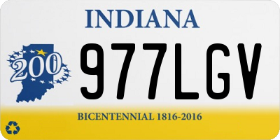 IN license plate 977LGV