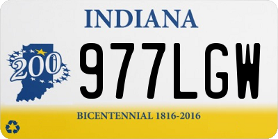 IN license plate 977LGW