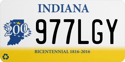 IN license plate 977LGY