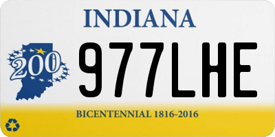 IN license plate 977LHE