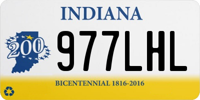 IN license plate 977LHL