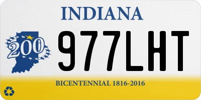 IN license plate 977LHT