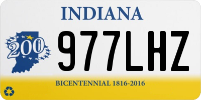 IN license plate 977LHZ