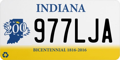 IN license plate 977LJA
