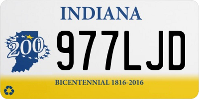 IN license plate 977LJD