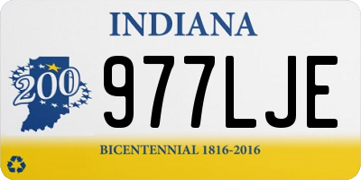 IN license plate 977LJE