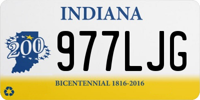 IN license plate 977LJG
