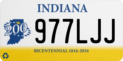 IN license plate 977LJJ