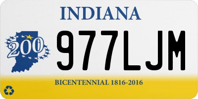IN license plate 977LJM