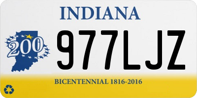 IN license plate 977LJZ