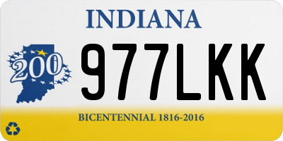 IN license plate 977LKK