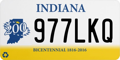 IN license plate 977LKQ