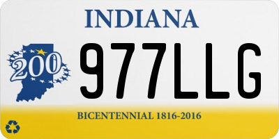 IN license plate 977LLG