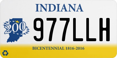 IN license plate 977LLH