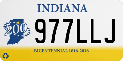 IN license plate 977LLJ