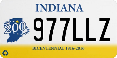 IN license plate 977LLZ